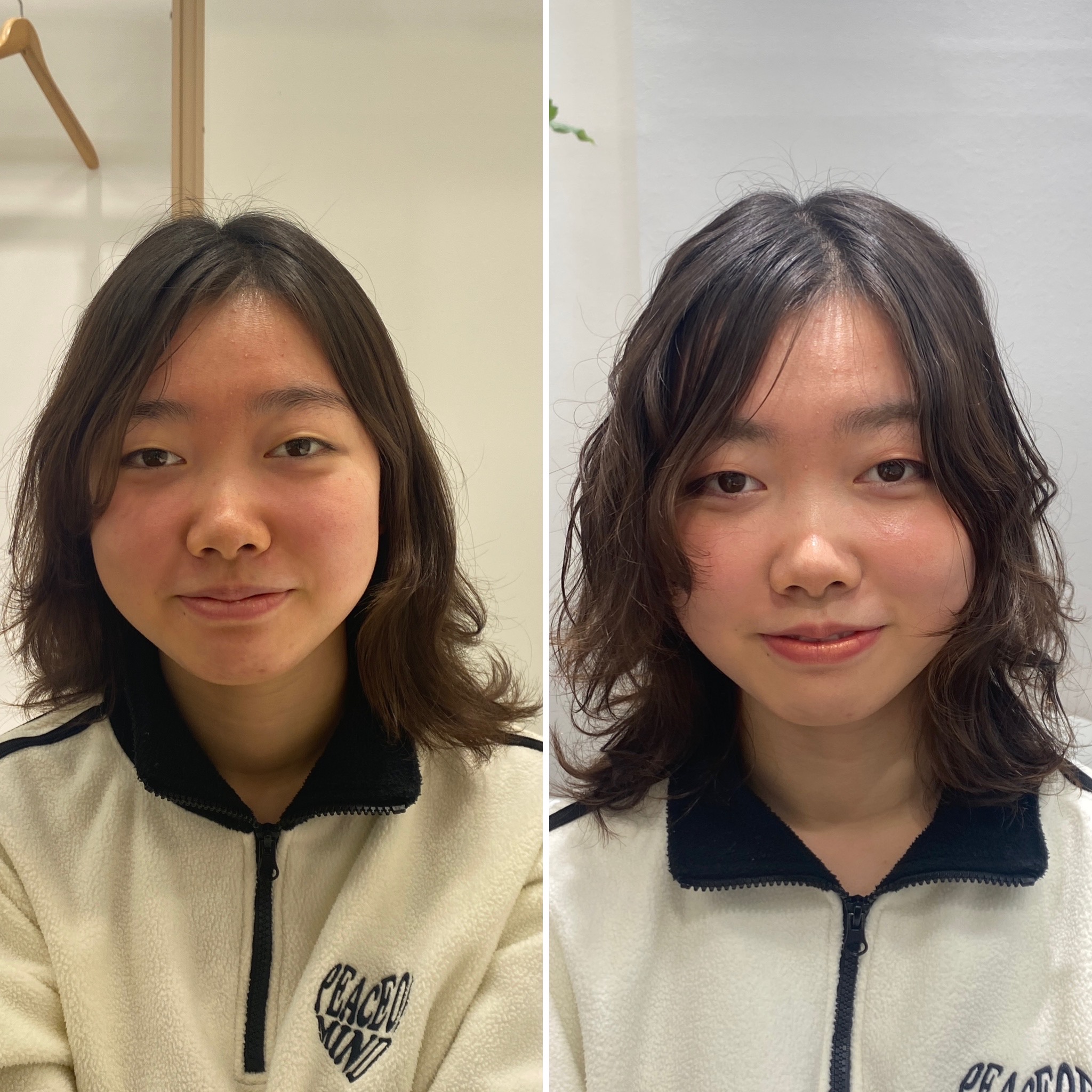 メイクのビフォーアフター