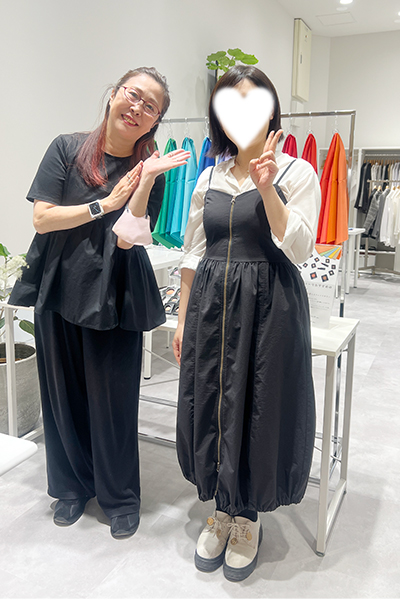 江幡朋子さんと記念撮影