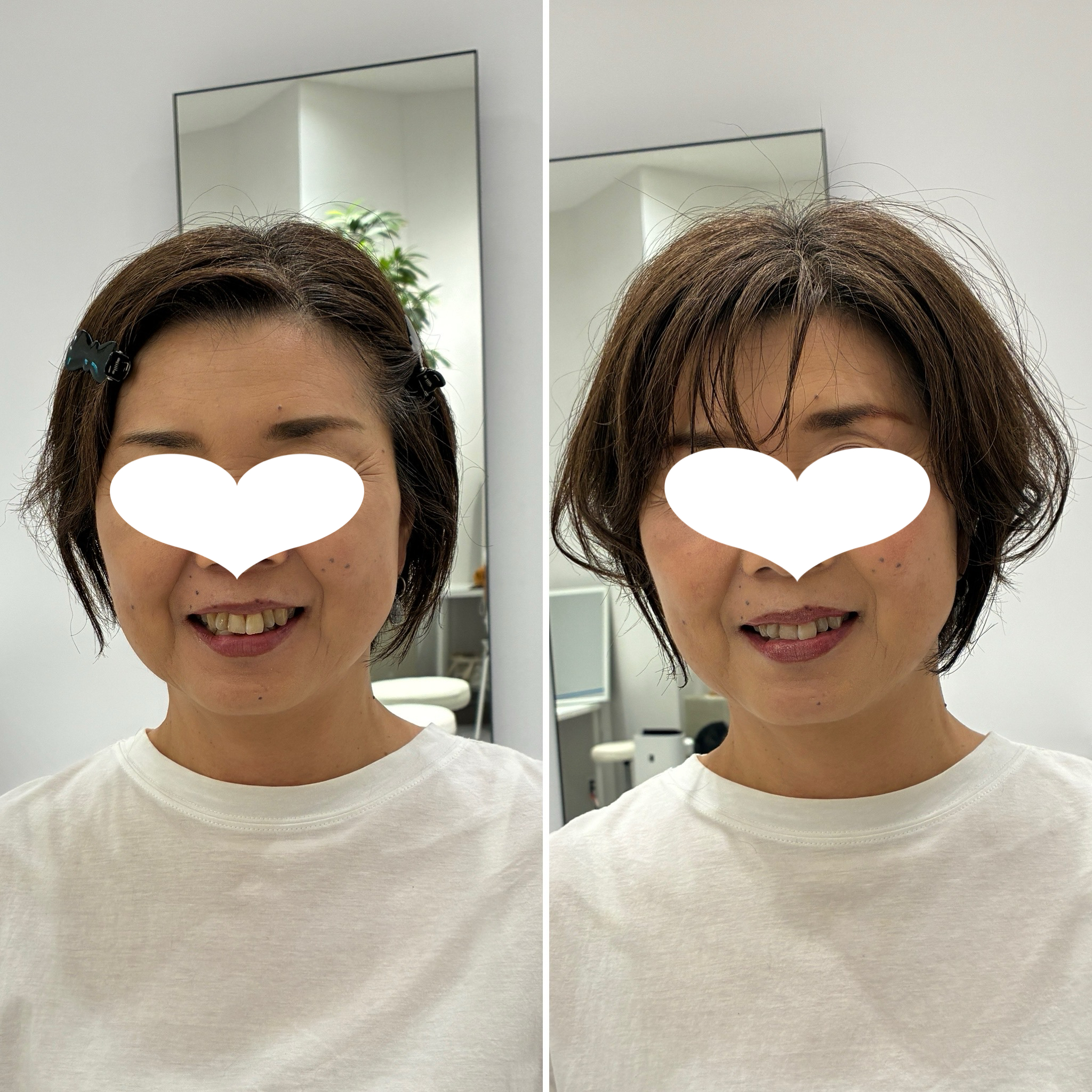 メイクレッスン　ビフォーアフター