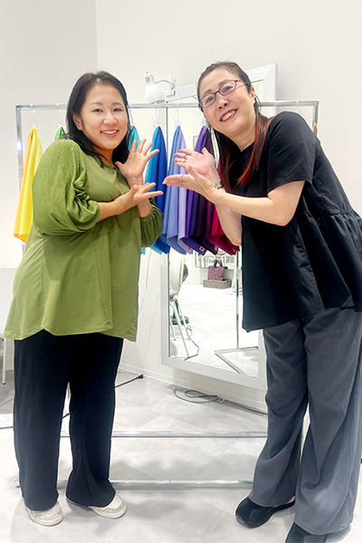ミルノ純さんと小林の記念撮影