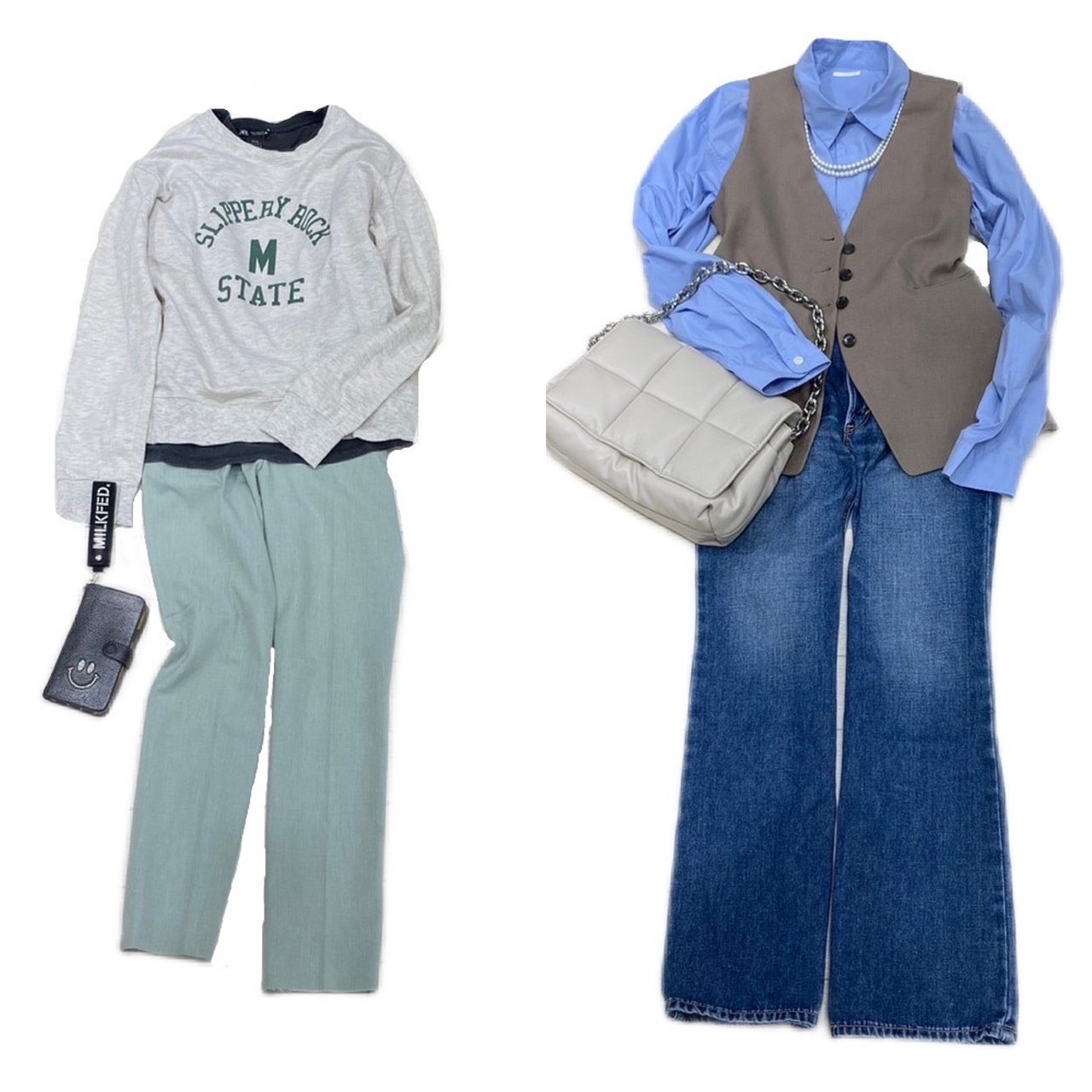 ブルベ夏コーデ